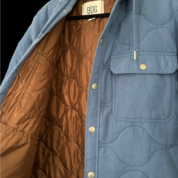 BDG Urban Outfitters Blue Jacket - Picture 3 of 4